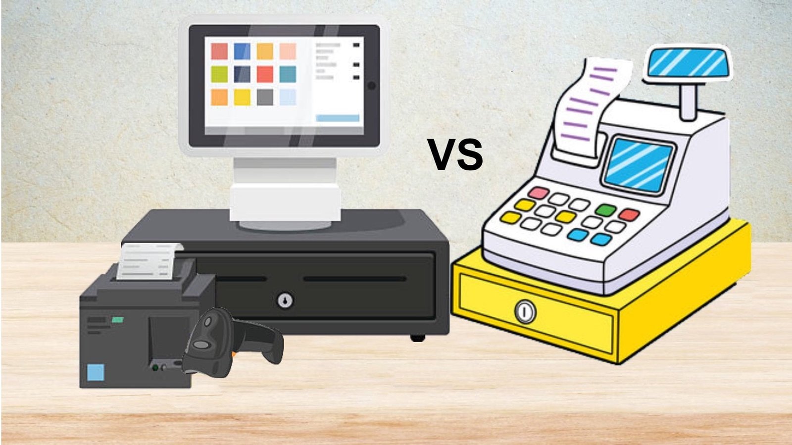 POS System vs Cash Register